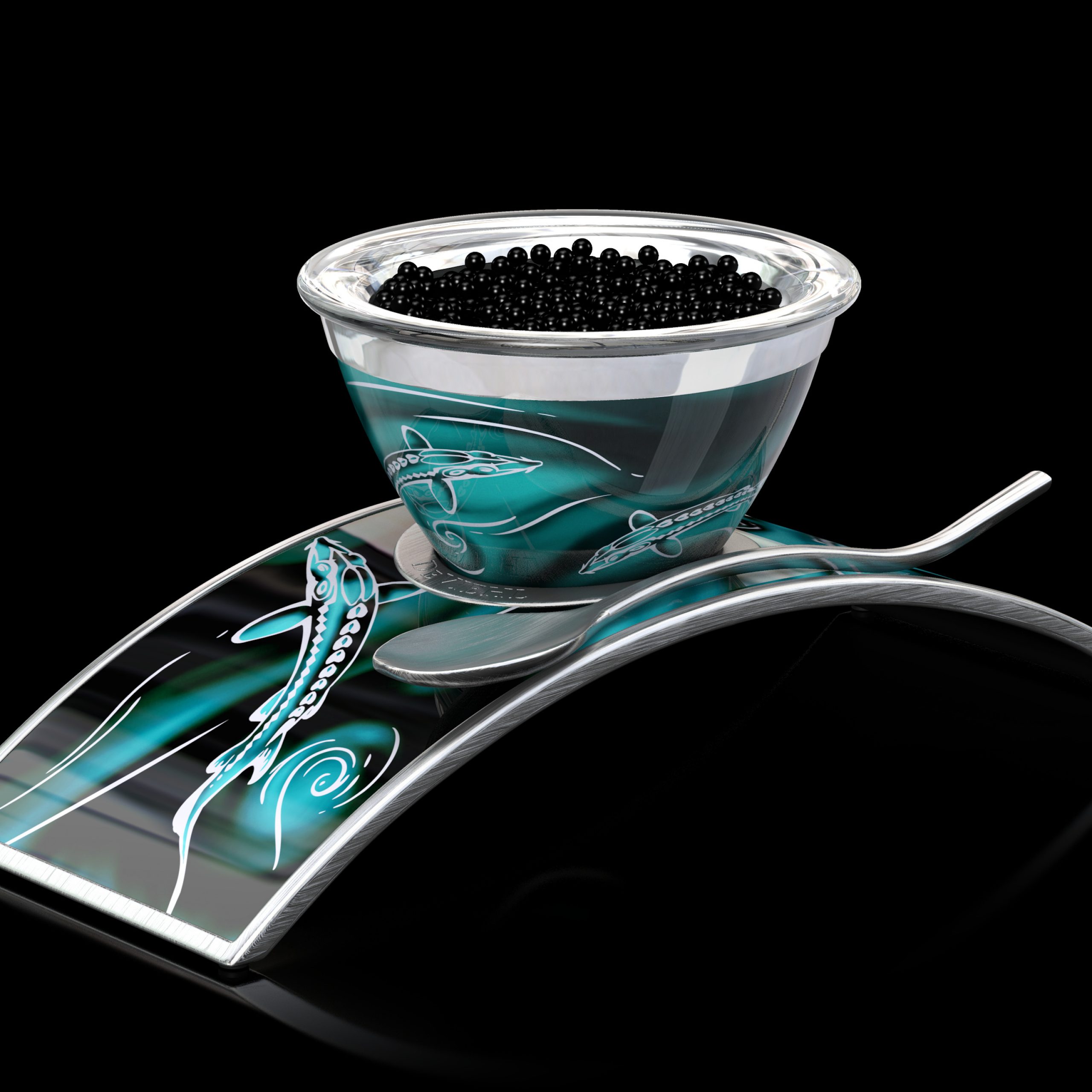 Deviehl Caviar Cup Turquoise
