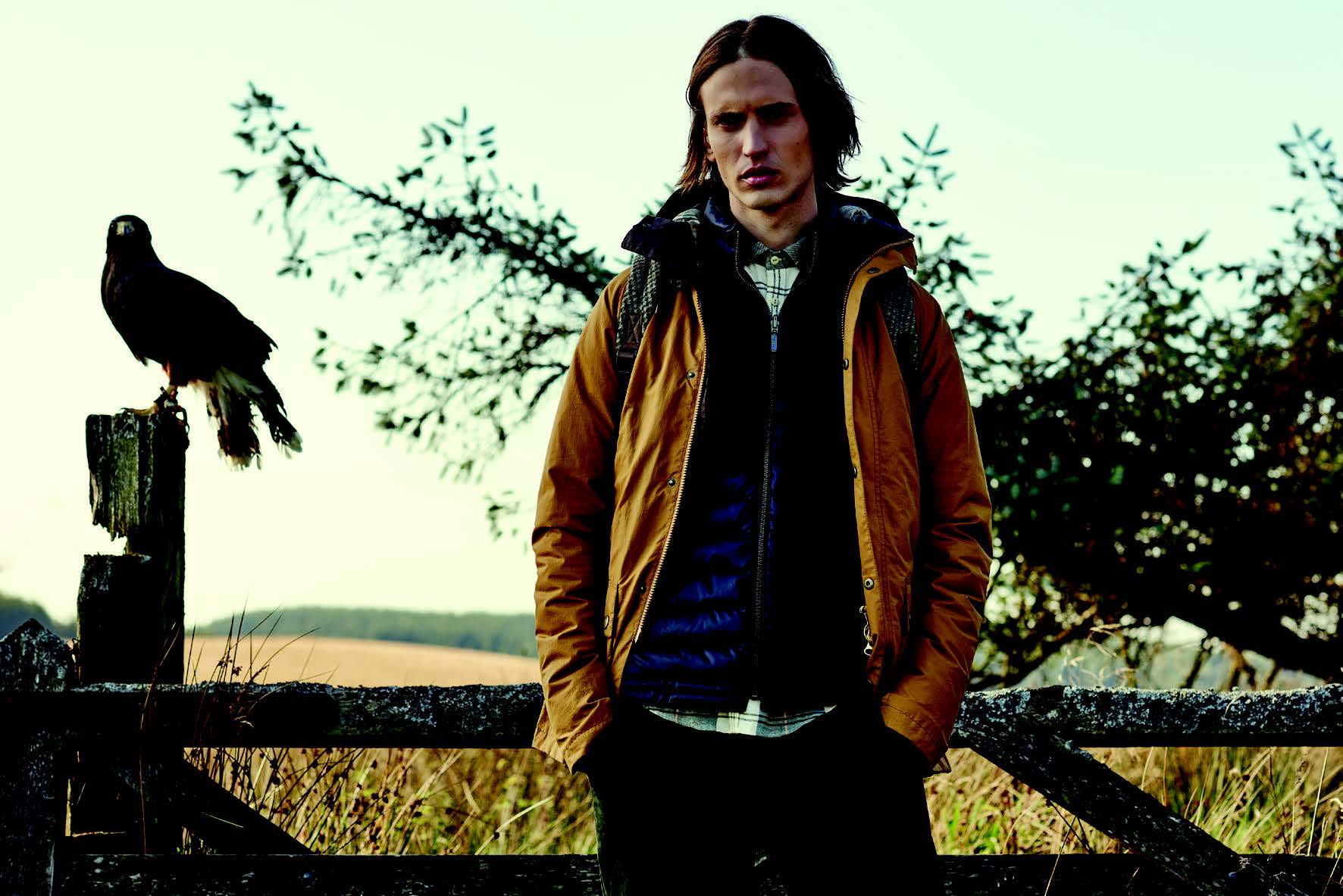 Barbour hooded waterproof bedale jacket