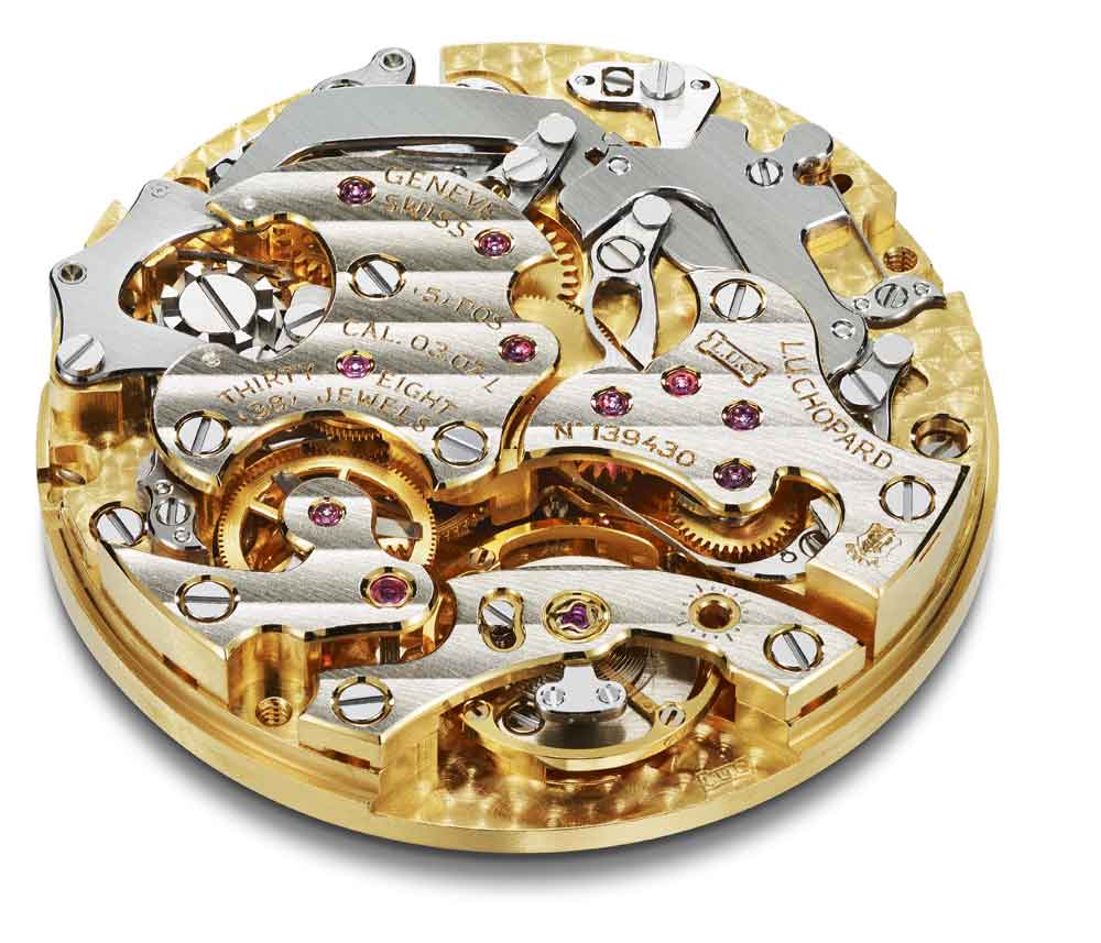 Calibre Reloj Chopard Mille Miglia Classic XL 90 aniversario Edición Limitada