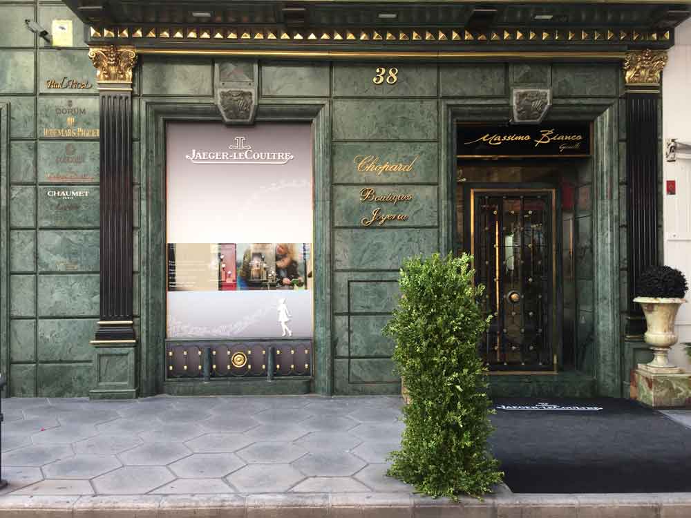 Exposición Jaeger-LeCoultre en joyería Massimo Bianco Alicante
