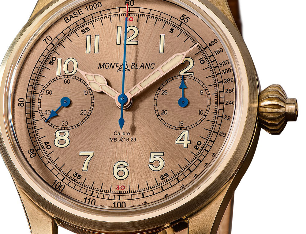 Reloj Montblanc 1858 Chronograph Tachymeter Limited Edition 100