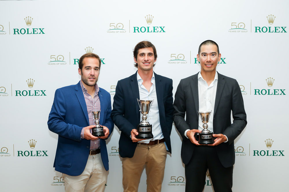 finalistas Trofeo Golf de Rolex