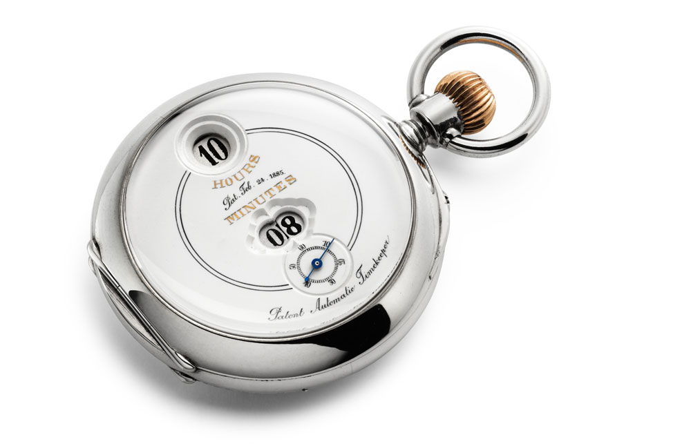 reloj de bolsillo Pallweber, inspiración Colección 150 aniversario IWC