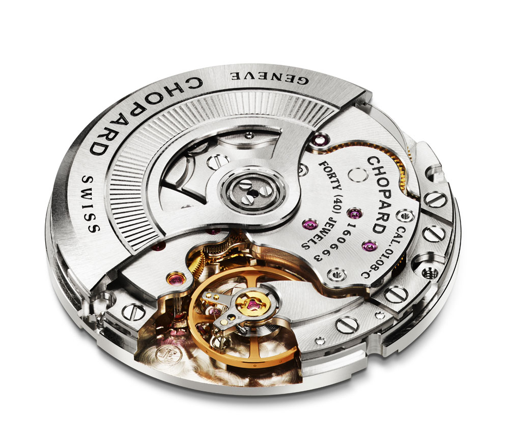 calibre Chopard 01.08-C del reloj Mille Miglia GTS Power Control Grigio Speciale de Chopard