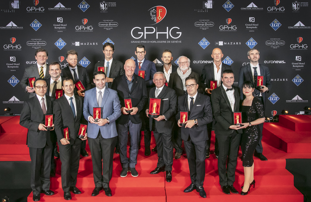 Galardonados con el Gran Premio de Relojería de Ginebra 2018