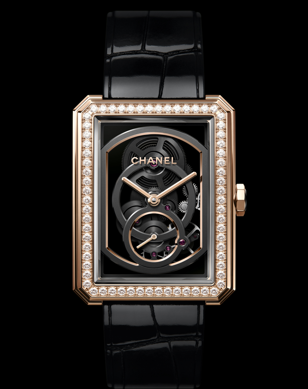 El mejor reloj femenino de 2018 es el modelo Boy-friend Skeleton de Chanel