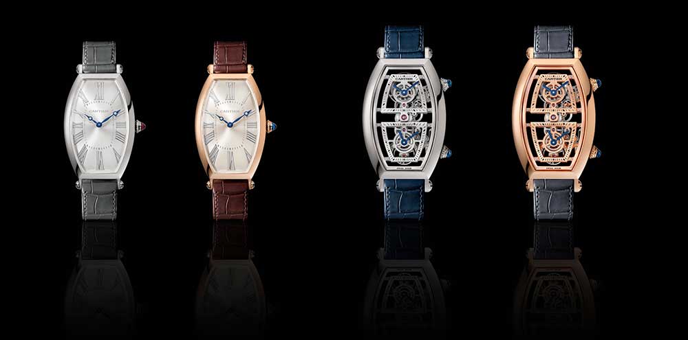 Nuevos relojes Cartier Tonneau, versiones 2019