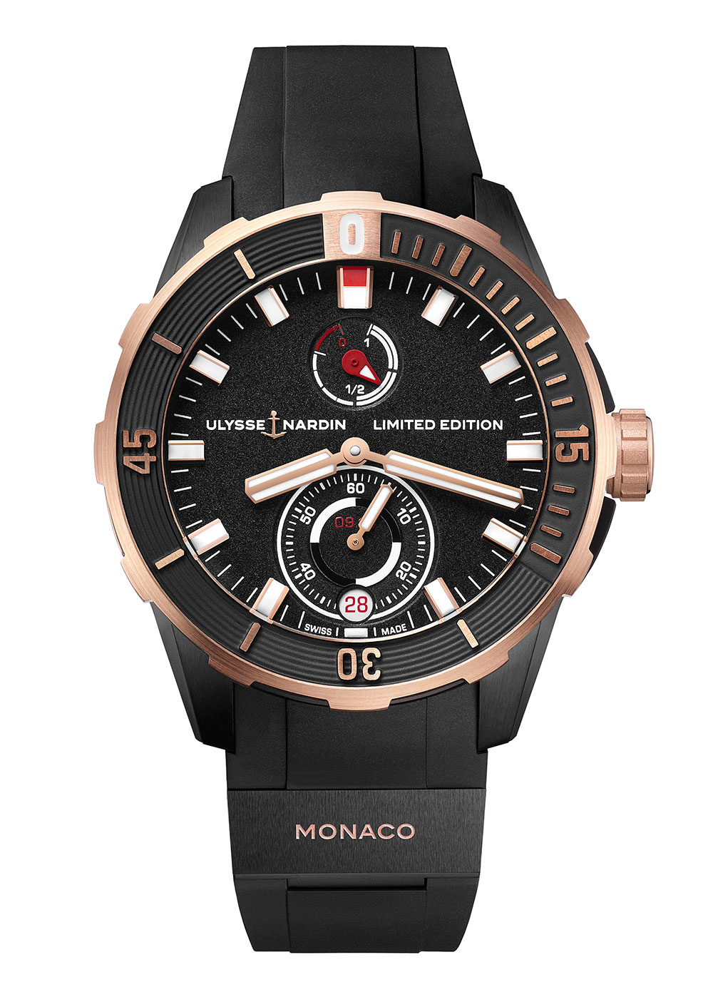 Reloj de buceo Diver Chronometer Monaco Limited Edition de Ulysse Nardin